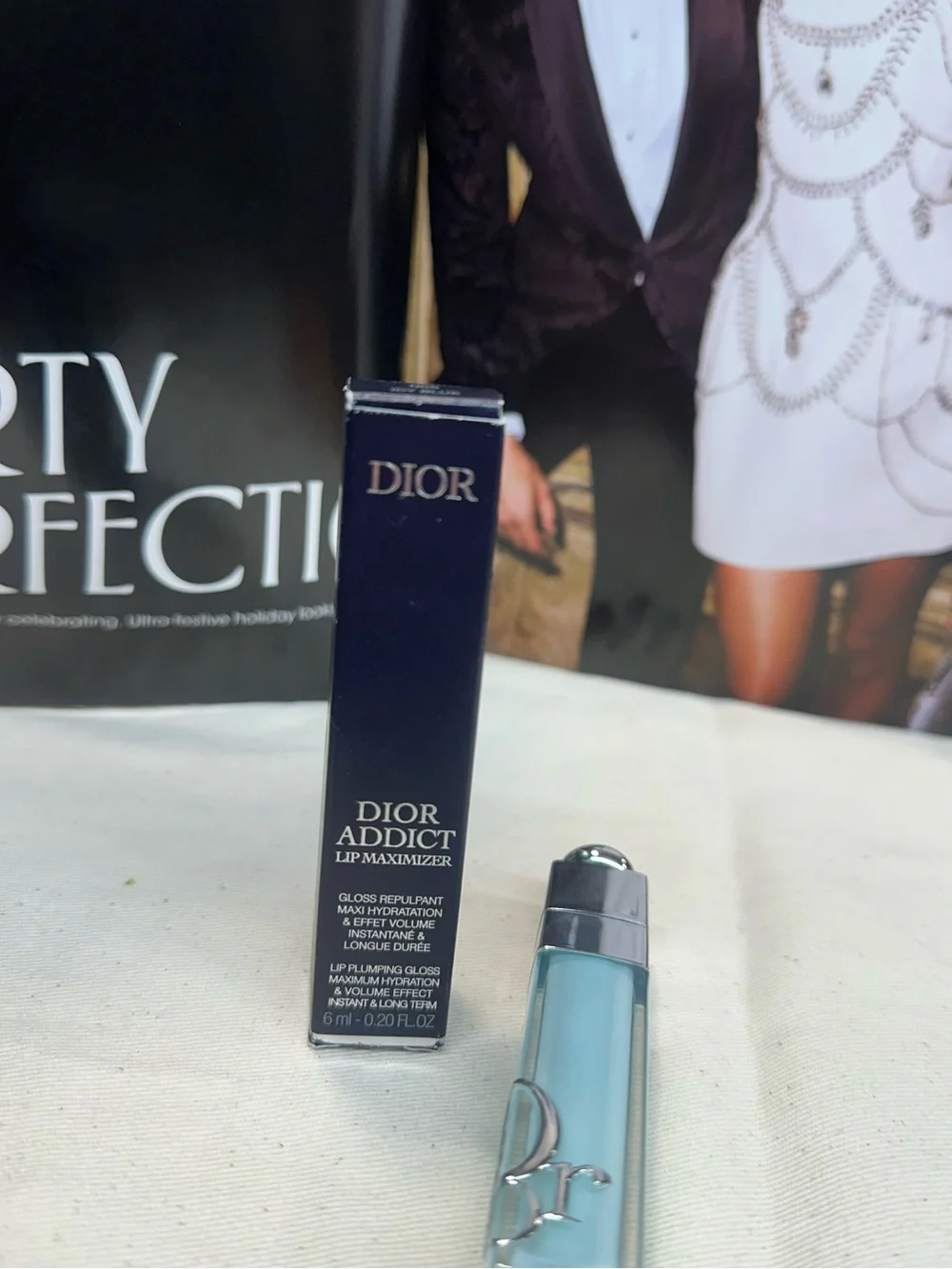 Lip Oils & Lip Gloss Dior Addict Lip Maximizer. Color 065 Icy Blue. New